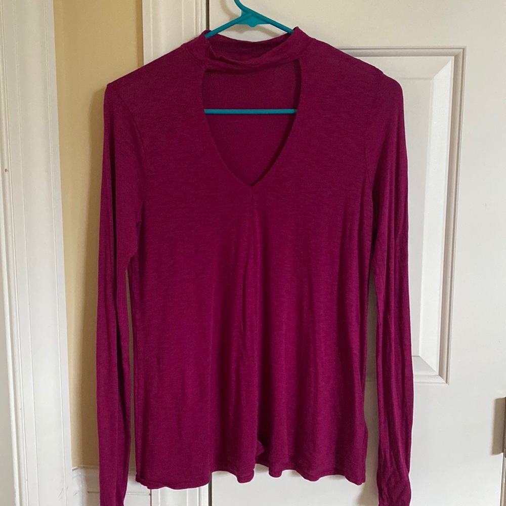 Express magenta purple top